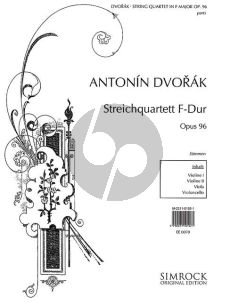 Dvorak Quartet F-major Op.96 2 Vi.-Va.-Vc. (Parts)