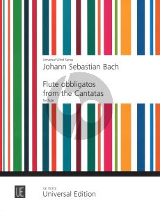 Bach J.S. Flute Obbligatos from the Cantatas for Flute Solo (Vester)