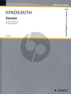 Hindemith Sonate (1936) fur Flöte und Klavier