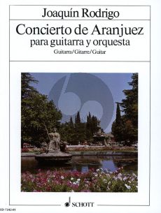Rodrigo Concierto de Aranjuez Gitarre-Orch. Solostimme