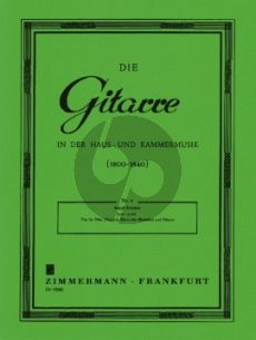 Kreutzer Trio A-dur Op.16 Flote [Violine]-Klarinette [Viola]-Gitarre (Part./Stimmen)