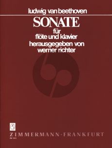 Beethoven Sonate B-dur Flöte und Klavier (Werner Richter)