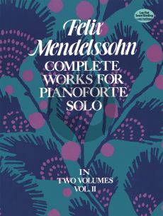 Mendelssohn Complete Works Vol.2 Piano