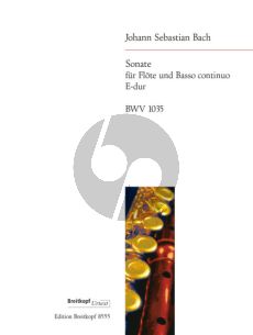 Bach Sonate E-dur BWV 1035 fur Flote und Bc (edited by B. Kuijken)