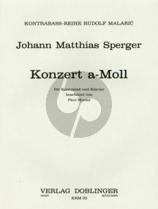 Sperger Konzert a-moll Kontrabass und Klavier (Paul Mucke)
