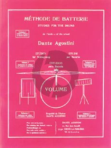 Agostini Methode de Batterie Vol.1 (Drum Methode Vol.1)