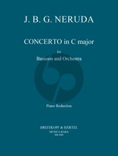 Neruda Concerto C-Major Bassoon and Orchestra (piano reduction) (William Martin)