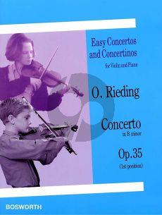 Rieding Concerto B-minor Opus 35 Violin and Piano (1st Position)