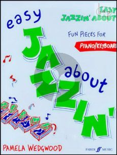 Easy Jazzin About piano/keyboard book-CD