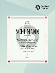 Schumann Klavierwerke Vol. 5 (Clara Schumann) (herausgegeben von Wilhelm Kempf)