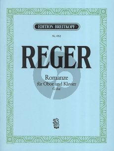 Reger Romanze G-dur Oboe und Klavier (Alfred Piguet)