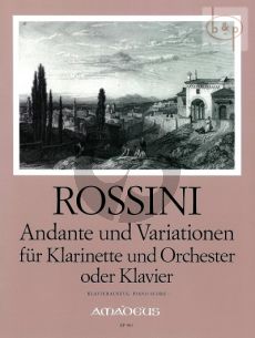 Andante & Variationen (Clarinet-Orch.)