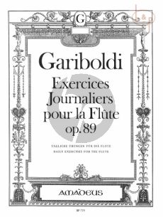 Exercises Journaliers Op.89 Flute