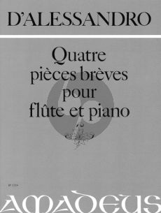 Alessandro 4 Pieces Breves Op.42 (Flute-Piano) (Marco Stocco)