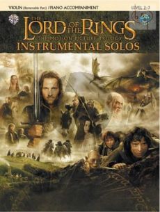 Lord of The Rings Trilogy for Violin with Piano Accompaniment