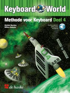 Merkies en Aukema Keyboard World Vol. 4 (Methode voor Keyboard) (Bk-Cd)
