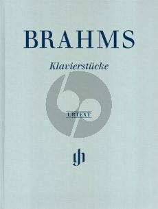 Brahms Klavierstücke (edited by Katrin Eich) Hardcover