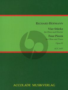 Hofmann 4 Stücke Op.81Oboe und Klavier (Bodo Koenigsbeck)