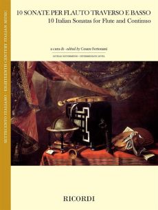 10 Italian Sonatas Flute-Bc. (edited by Cesare Fertonani)