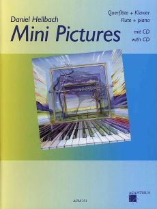 Hellbach Mini Pictures Volume 1 Dwarsfluit met Piano (Bk-Cd)