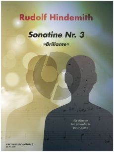 Hindemith Sonatine No.3 "Brillante" Klavier (Hans Gerd Brill)