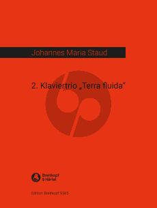 Staud Klaviertrio No. 2 „Terra fluida“ Violine-Violoncello und Klavier (Part./Stimmen)