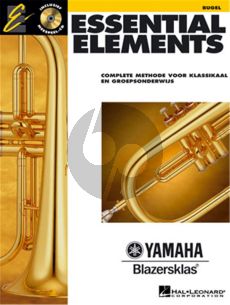 Diverse Auteurs Essential Elements Vol.1 Flugelhorn (Trompet,Cornet of Bugel) Boek met Cd's (Complete methode voor klassikaal en groepsonderwijs)