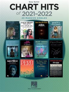 Chart Hits of 2021 - 2022 Easy Guitar