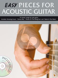 Easy Pieses for Acoustic Guitar (Bk-Cd)