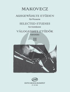 Makovecz Selected Studies Vol.2 for Trombone