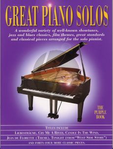 Great Piano Solos Purple Book