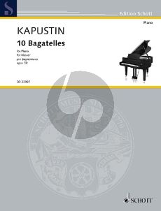 Kapustin 10 Bagatelles Op.59 Piano solo