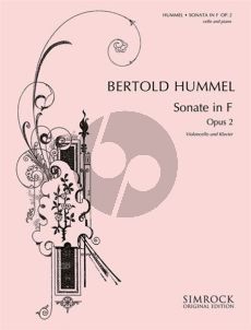 Hummel Sonata F-major Op. 2 Violoncello and Piano