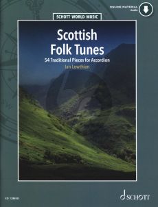 Scottish Folk Tunes Accordion (54 Traditional Pieces) (Book with Audio online) (Ian Lowthian)