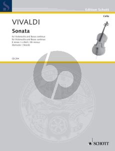 Vivaldi Sonata e-minor (No.5) (Kolneder-Storck) (Schott)