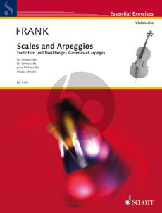 Frank Scales & Arpeggios Violoncello (Tonleitern & Dreiklange) (Maria Kliegel)