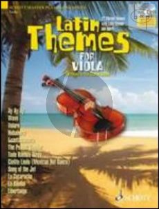 Latin Themes (12 Vibrant Themes) (Viola) (Bk-Cd)