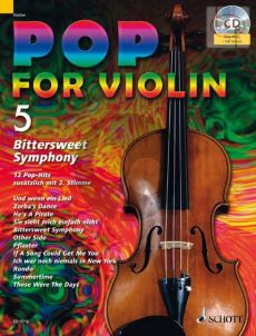 Pop for Violin Vol.5 Bittersweet Symphony (12 Pop Hits with a 2nd. Violin)