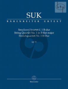 Quartet No.1 Op.11 B-flat major (2 Vi.-Va.-Vc.) (Study Score)
