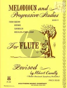 Cavally Melodious & Progressive Studies Vol.3 Flute