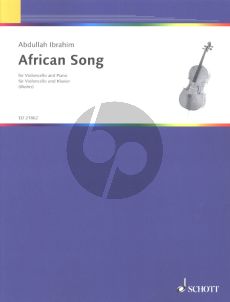 Ibrahim African Song G-Major for Violoncello and Piano (orig. for piano[No.8]) (arr. by Vera Mohrs)