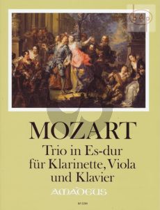 Trio E-flat major KV 498 (Kegelstatt Trio) (Clarinet-Viola-Piano)