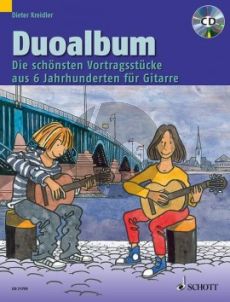 Duoalbum 2 Guitars (The best performance pieces from 6 centuries) (Bk-Cd) (edited by Dieter Kreidler)