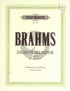 Zigeunerlieder Op.103 /Op.112 Nos.3 - 6