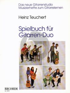 Album Spielbuch fur Gitarren Duo (31 Spielstücke aus drei Jahrhunderten) (Herausgegeben von Heinz Teuchert)