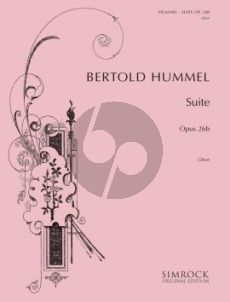 Hummel Suite Opus 26b Oboe solo