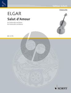 Elgar Salut d'Amour Op.12 Violoncello-Piano