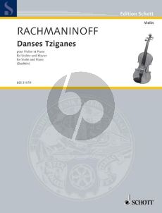 Rachmaninoff Danses Tziganes Violine-Klavier (Samuel Dushkin)