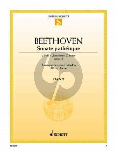 Beethoven Sonate Pathetique c-moll Op.13 Klavier (Alfred Hoehn)