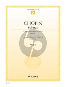 Chopin Scherzo b-moll Op.31 Klavier (Emil Sauer)